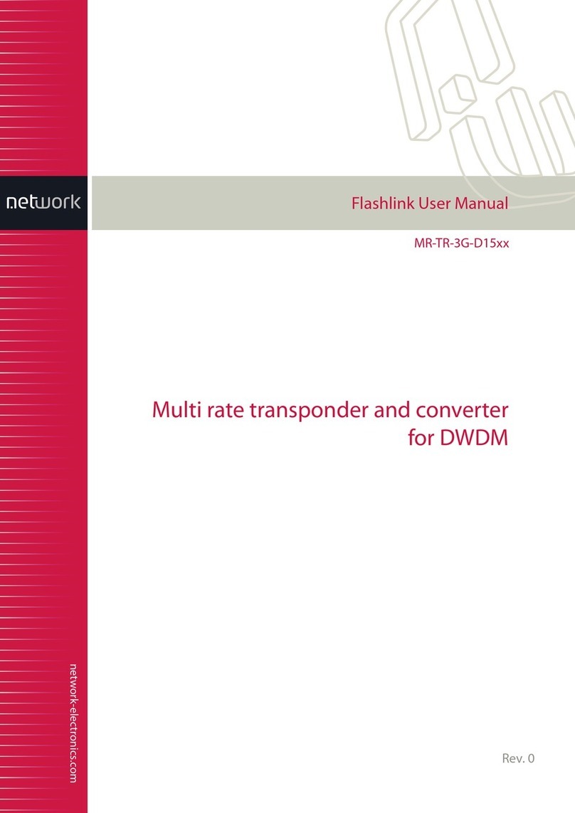 network MR-TR-3G-D15 Series user manual
