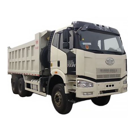 FAW J6 Jiefang IV Series Operation manual