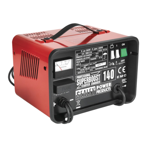 Sealey SUPERCHARGE Series instructions