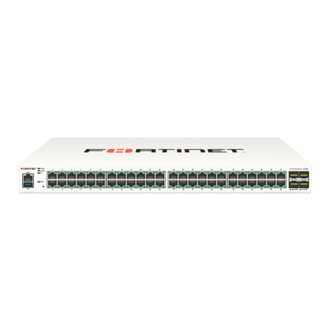 Fortinet FortiSwitch 424E Series User manual