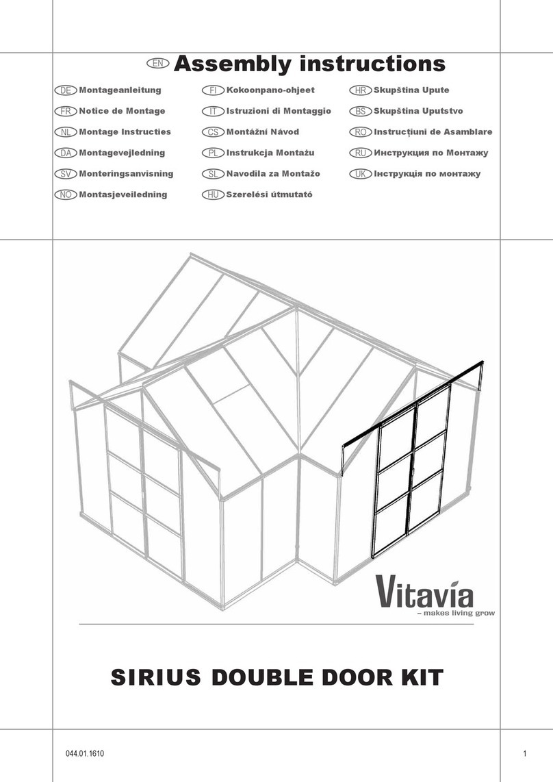 Vitavia SIRIUS Assembly instructions