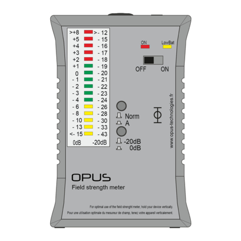 Opus Technologies OP-FSM Installation and user manual