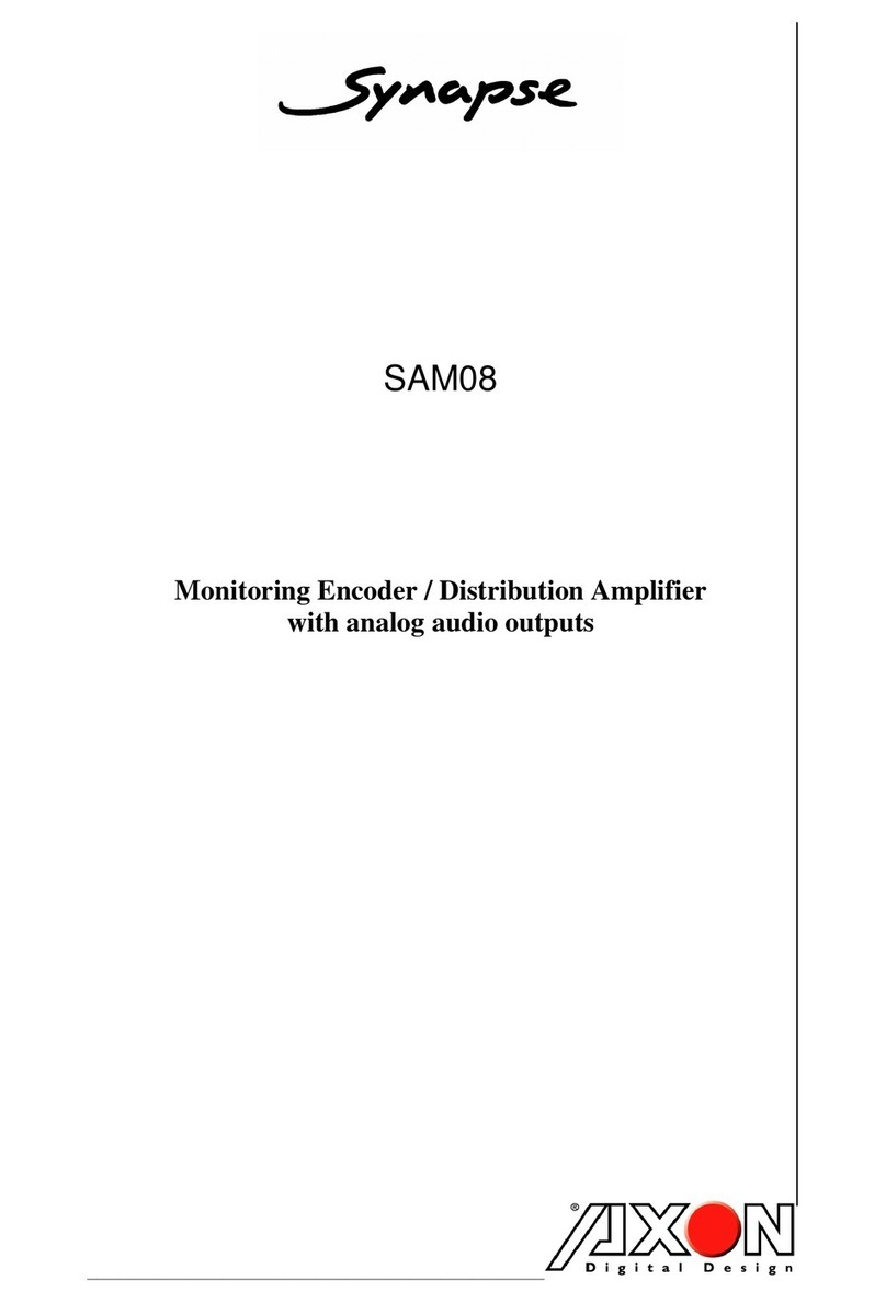 Axon Synapse SAM08 Technical manual