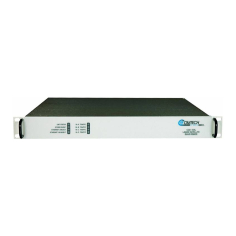 Comtech EF Data Vipersat CDD-562L Installation and operation manual