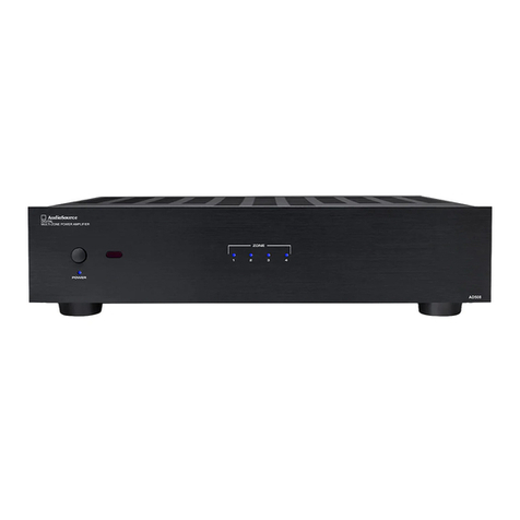 AudioSource AD508 User manual