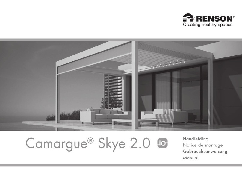 Renson Camargue Skye 2.0 io User manual