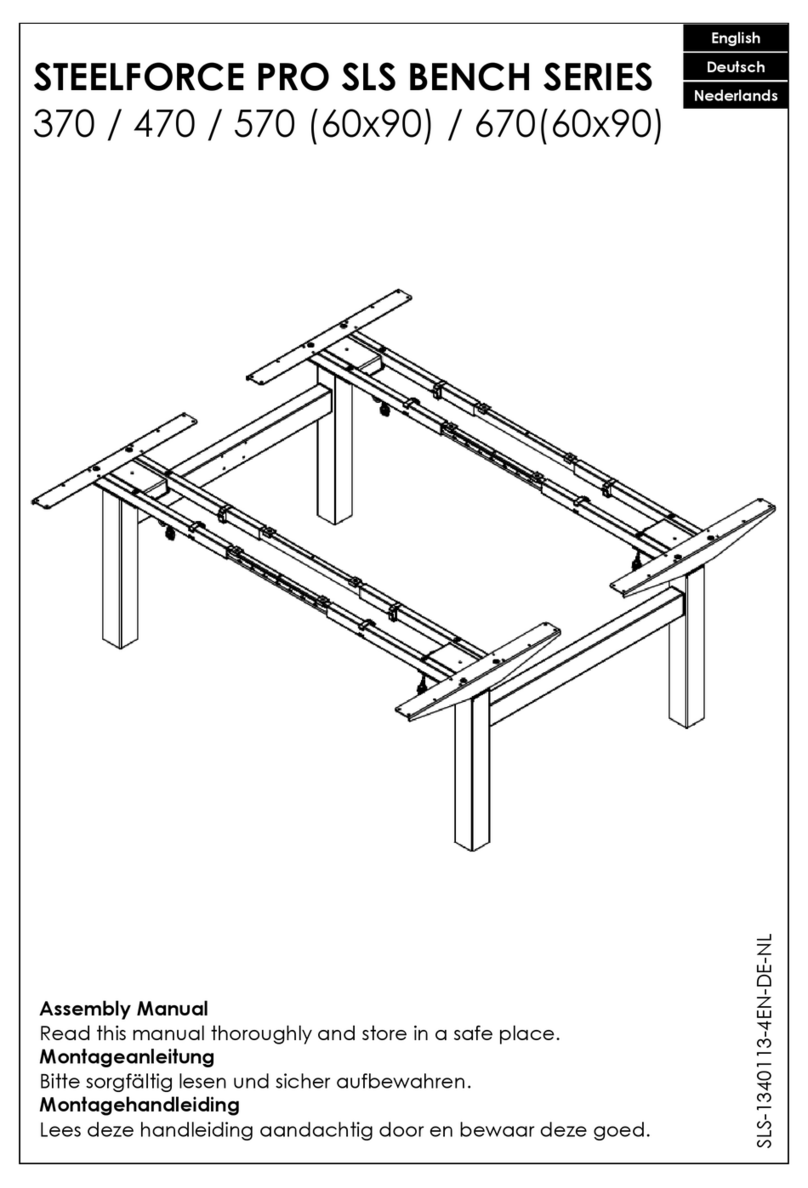 Opendesk.ch STEELFORCE PRO SLS Series Assembly manual
