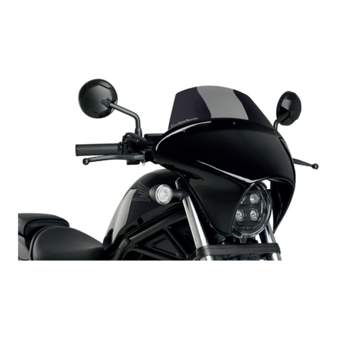 PUIG SEMIFAIRING BATWING SML TOURING Mounting instructions