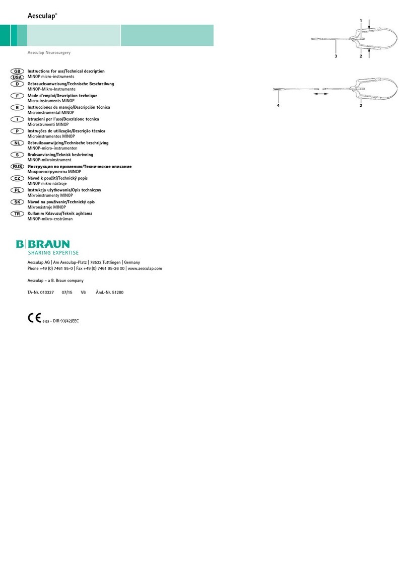 Braun Aesculap MINOP Manual