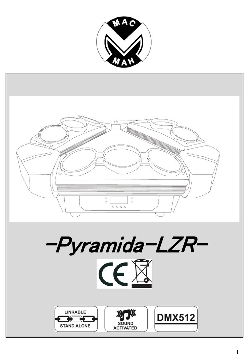 Mac Mah Pyramida LZR user manual