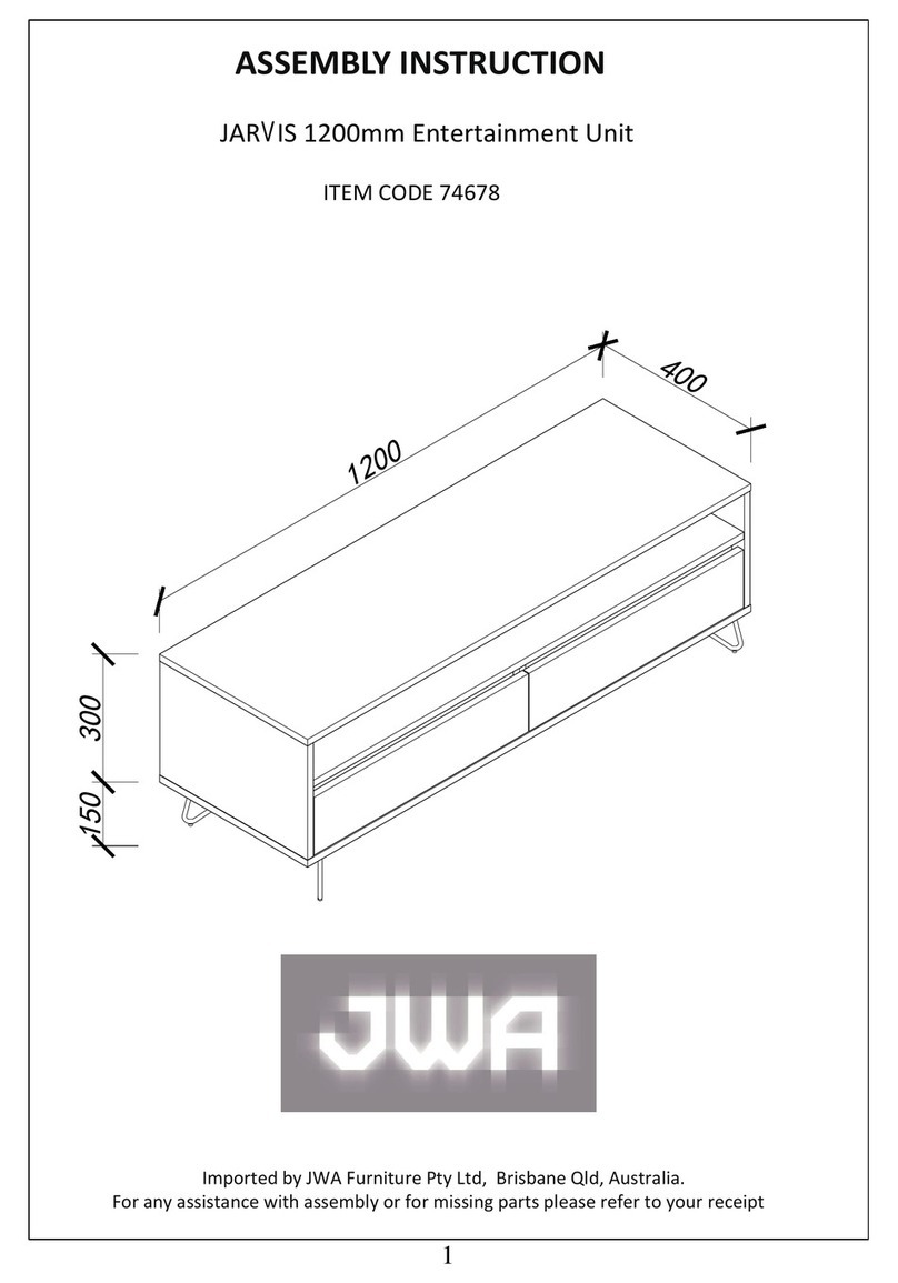 JWA JARVIS 74678 Assembly instruction