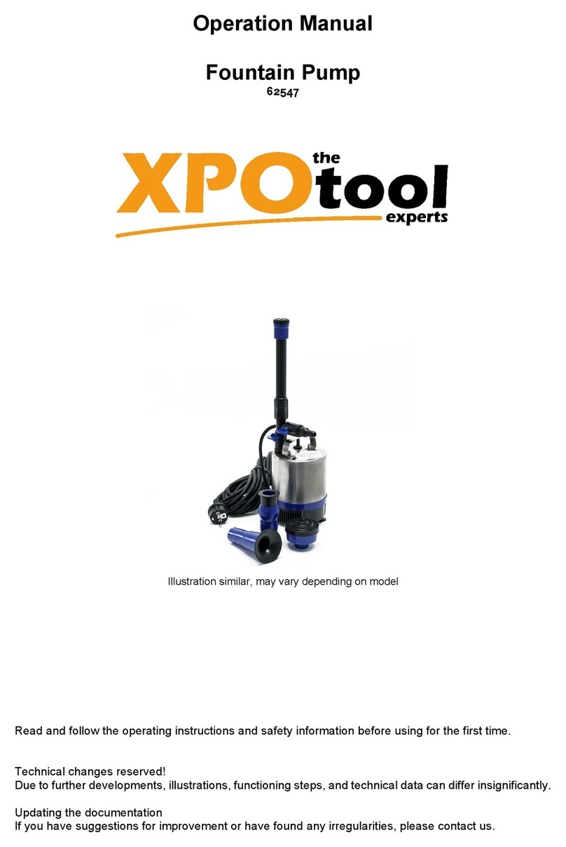 XPOtool 62547 Operation manual