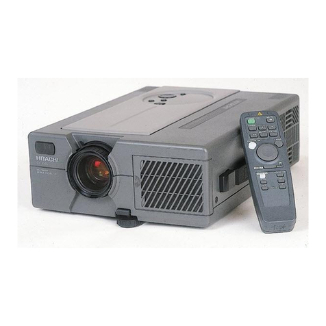 Hitachi PJL1035 2 User manual