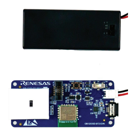Renesas OB1203SD-BT2-EVK User manual