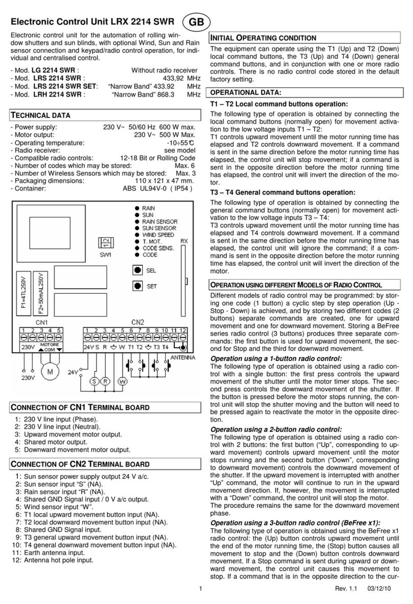 EasyGates LRX 2214 SWR quick start guide
