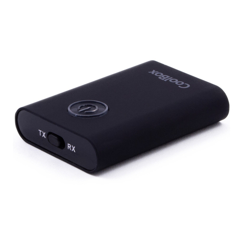 Coolbox Wireless AudioLink user manual