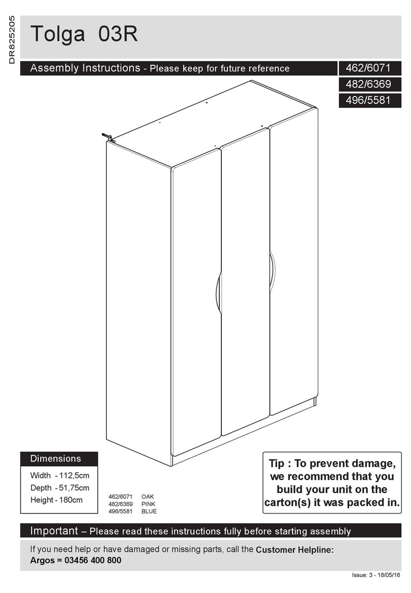 Argos Tolga 03R 462/6071 User manual