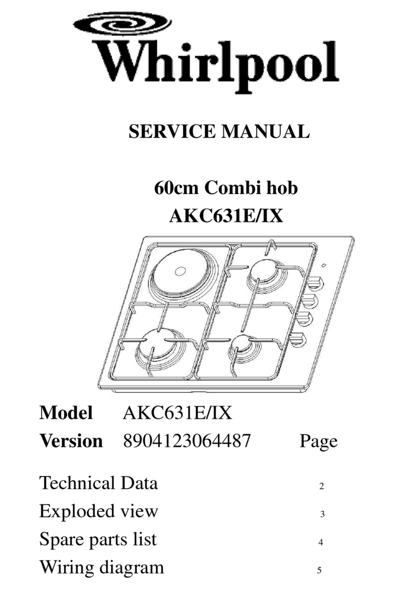Whirlpool AKC631E/IX User manual