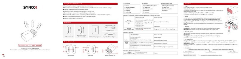 Synco P2T User manual