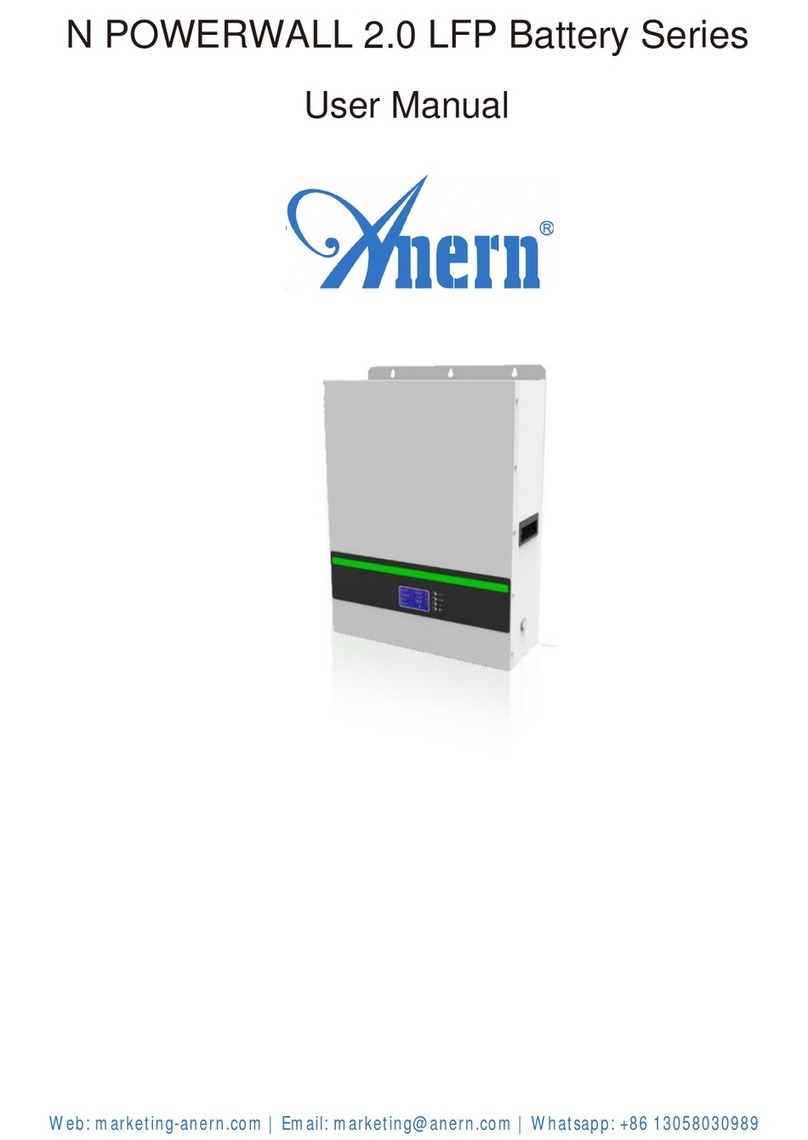 Anern N POWERWALL 2.0 user manual Anern N POWERWALL 2.0 user manual