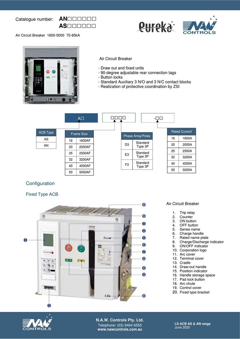NAW Controls Eureka AN Series manual