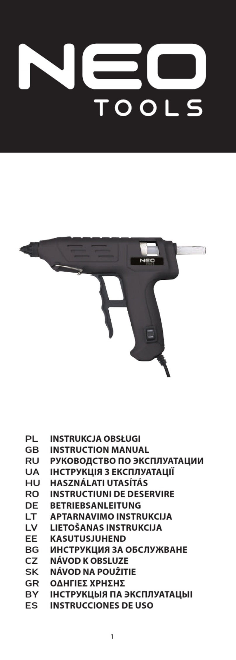 NEO TOOLS 17-082 instruction manual