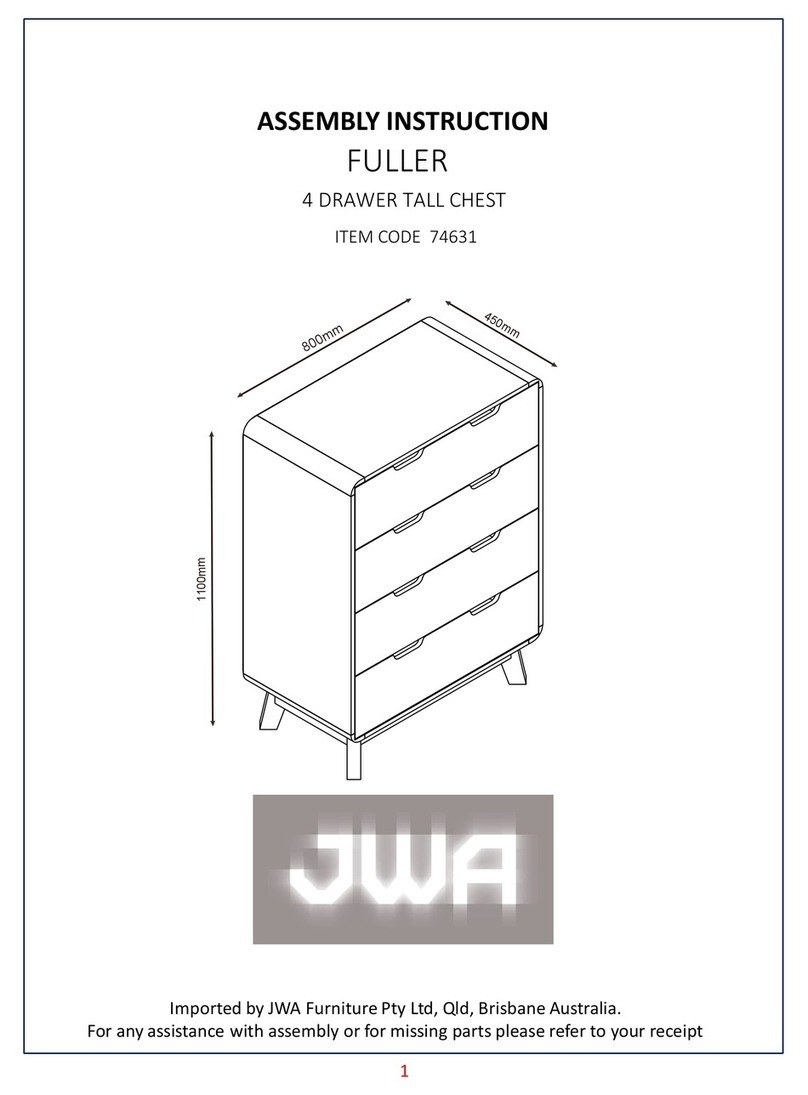 JWA FULLER 74631 User manual