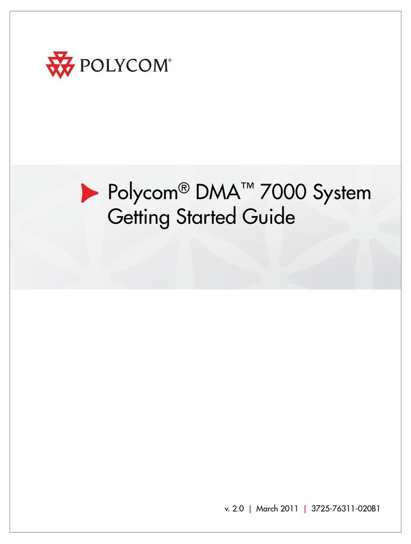Polycom DMA 7000 User manual