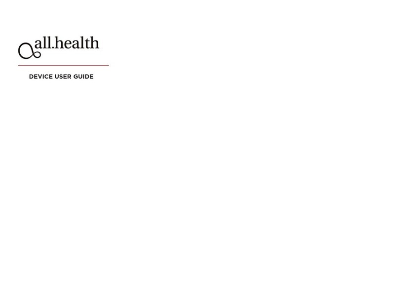 all.health Band 01 User manual