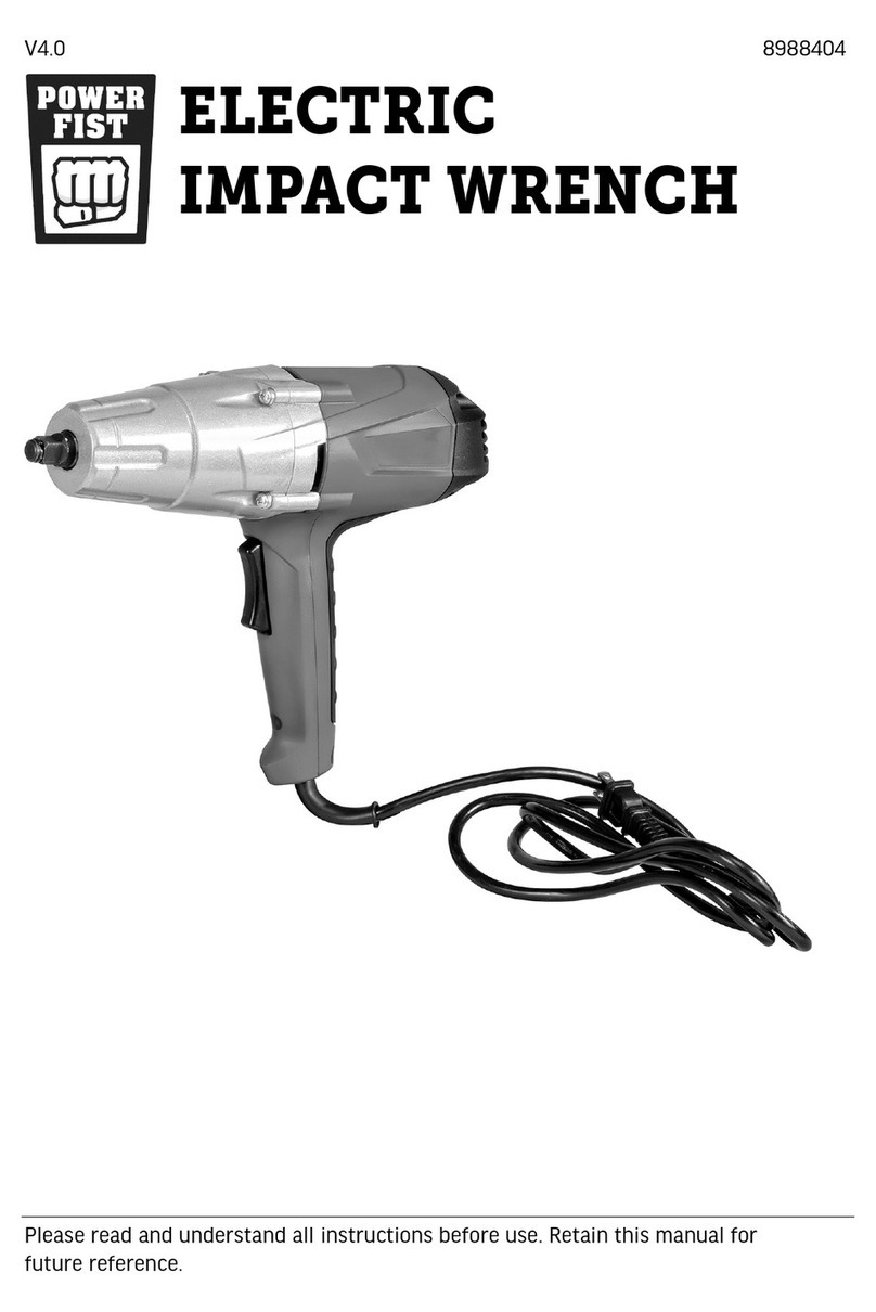 Power Fist 8988404 manual