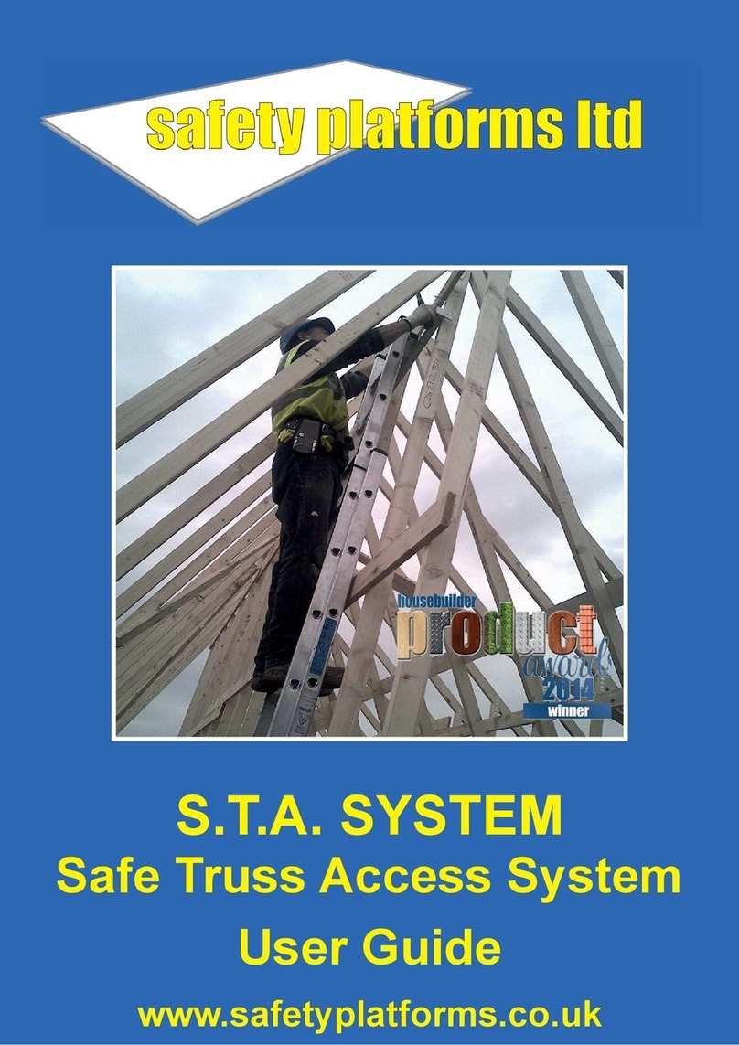 safety platforms S.T.A. SYSTEM user guide