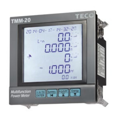 TECO TMM-20 User manual
