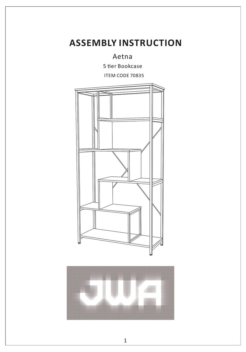 JWA Aetna 70835 Assembly instruction