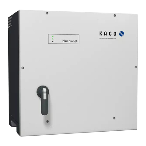 Kaco 87.0-165 TL3 manual Kaco 87.0-165 TL3 manual