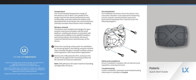 LX Polaris quick start guide LX Polaris quick start guide