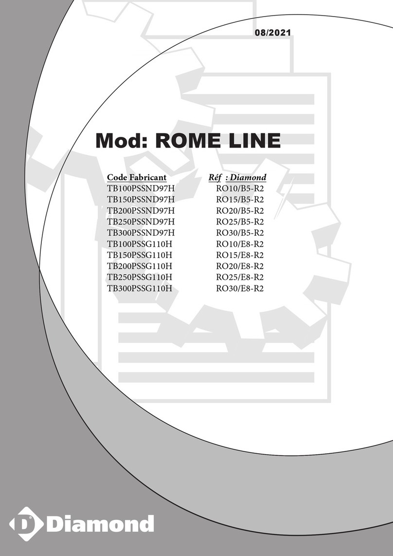Diamond ROME LINE RO10/B5-R2 Owner's manual