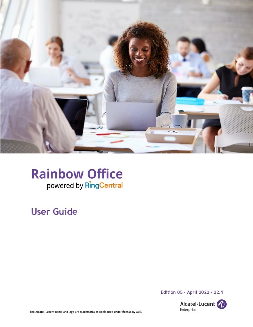 Alcatel-Lucent Rainbow Office User manual