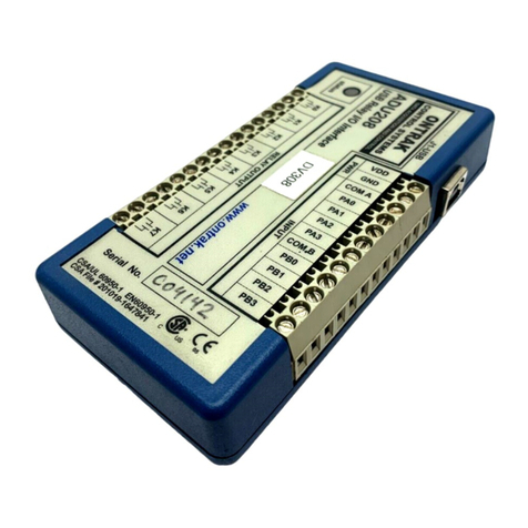 ONTRAK ADU208 user manual