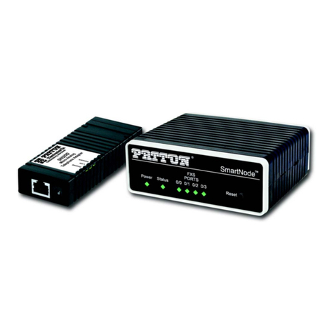 Patton SmartNode SN200 User manual