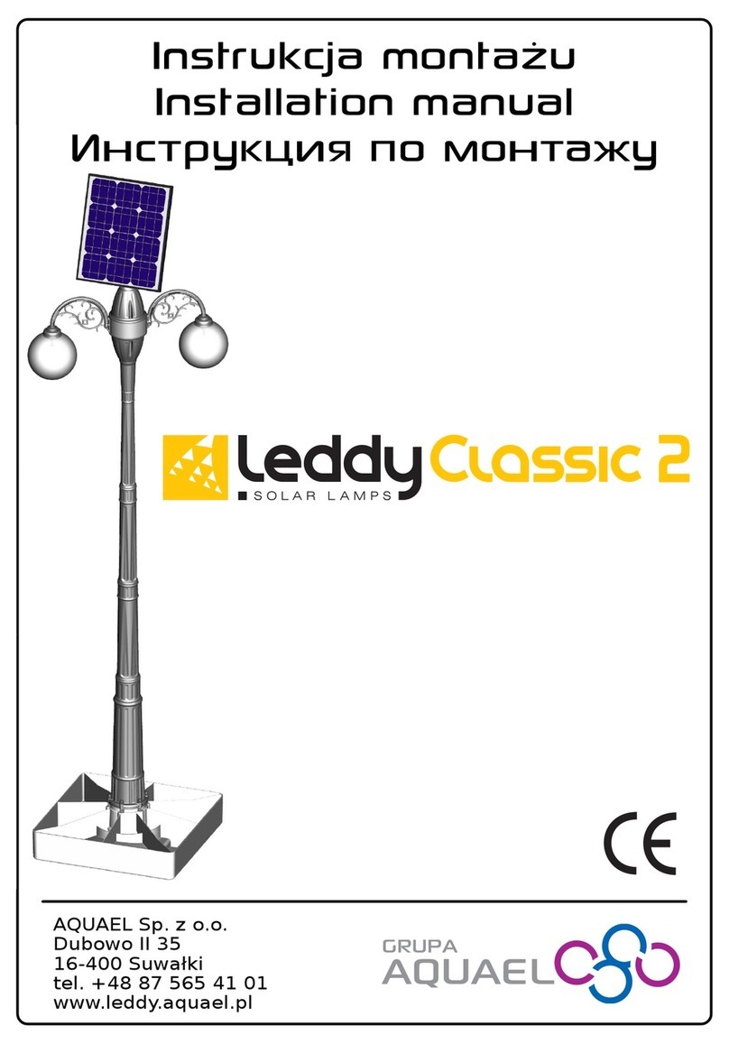 AQUA EL LeddyClassic 2 installation manual