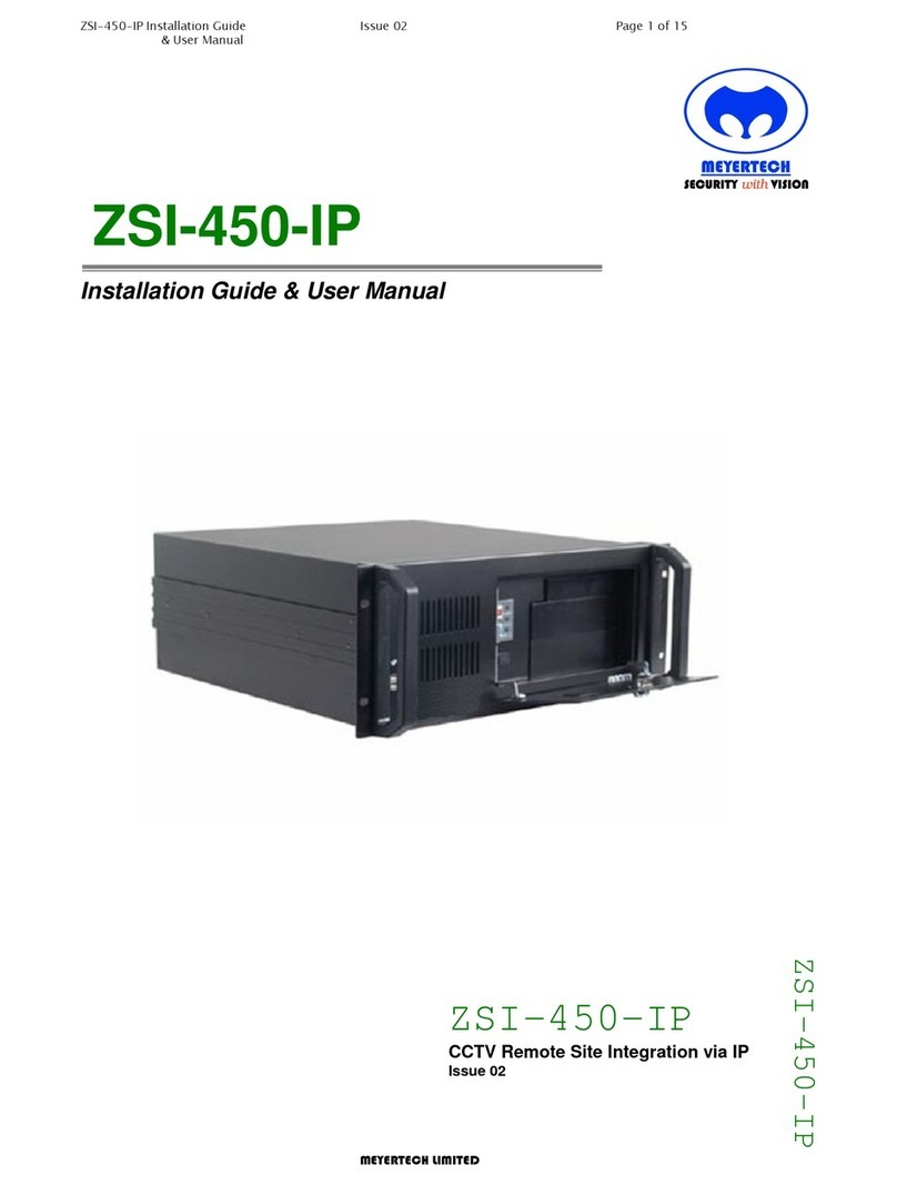 ZoneVu ZSI-450-IP Installation guide & user manual