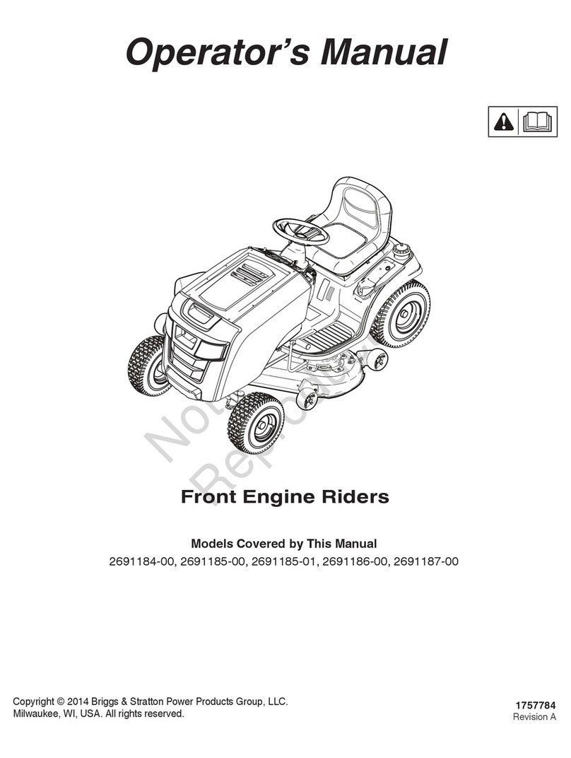 Briggs & Stratton 2691184-00 Operator's manual