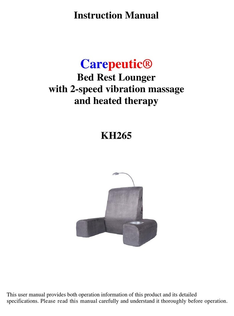 Carepeutic KH265 instruction manual