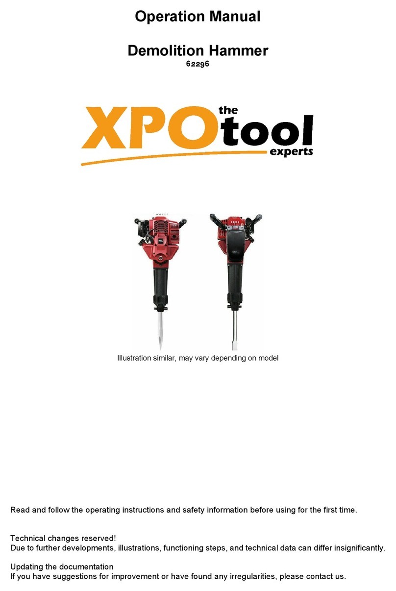 XPOtool 62296 Operation manual