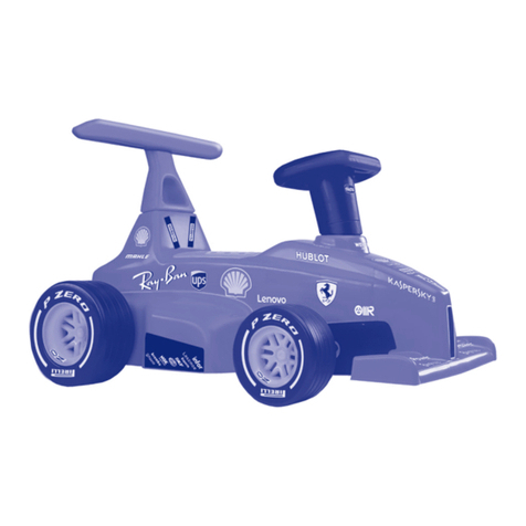 Chicco SCUDERIA FERRARI SF-90 RIDE-ON User manual