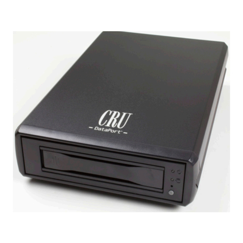 CRU Dataport DX115-DC User manual
