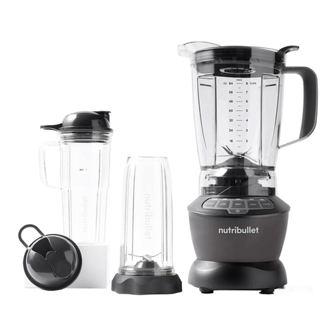 NUTRIBULLET Blender Combo User manual