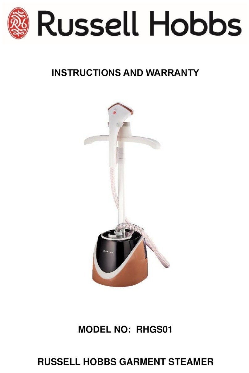 Russell Hobbs RHGS01 Instructions and warranty