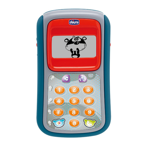Chicco CyBearPhone instruction manual