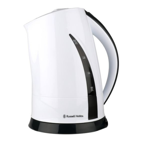 Russell Hobbs MONTANA 10586 Installation guide